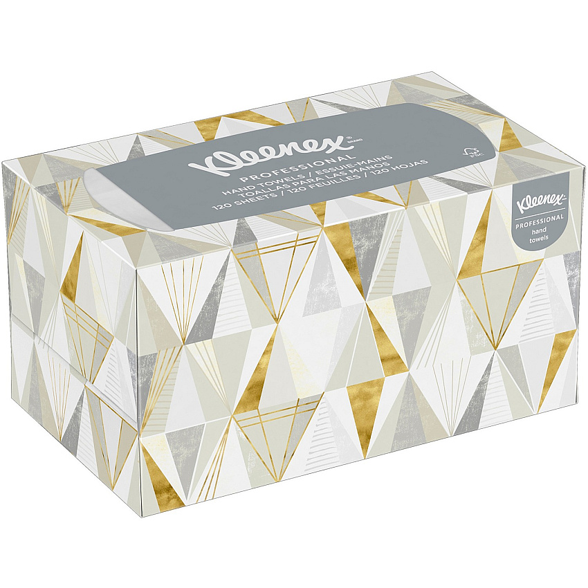 Kleenex Hand Towels with Premium Absorbency Pockets in a Pop-Up Box (KCC01701)
