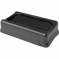 Rubbermaid Commercial Slim Jim Container Swing Lid (RCP267360BK)