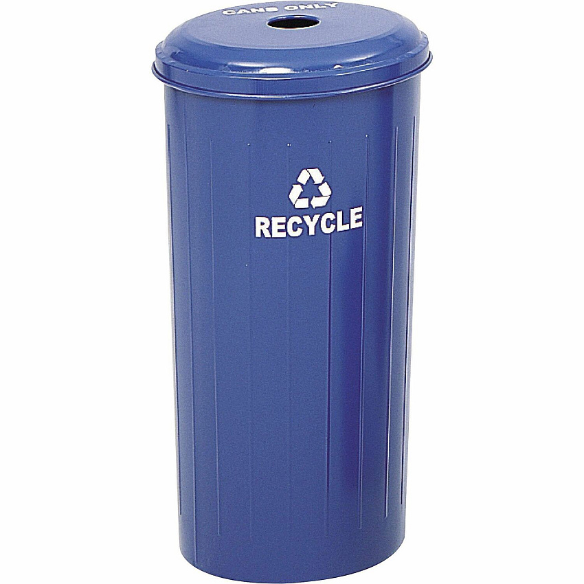Safco Recycling Receptacle with Lid (SAF9632BU)