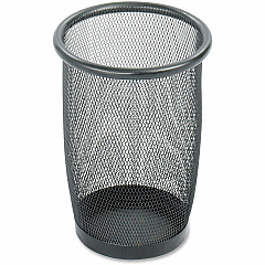 Safco Round Mesh Wastebaskets (SAF9716BL)