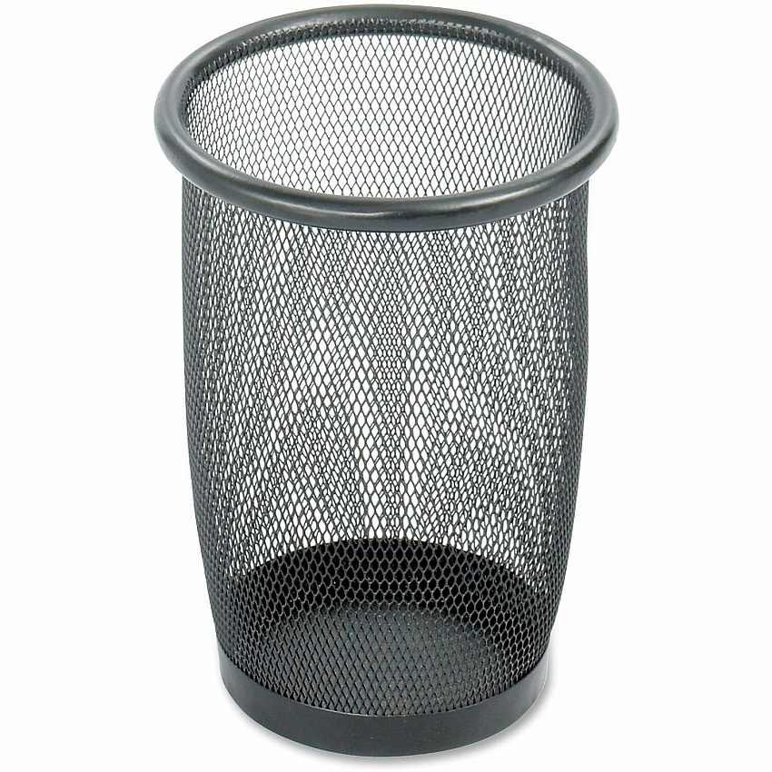 Safco Round Mesh Wastebaskets (SAF9716BL)