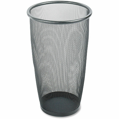 Safco Round Mesh Wastebaskets (SAF9718BL)