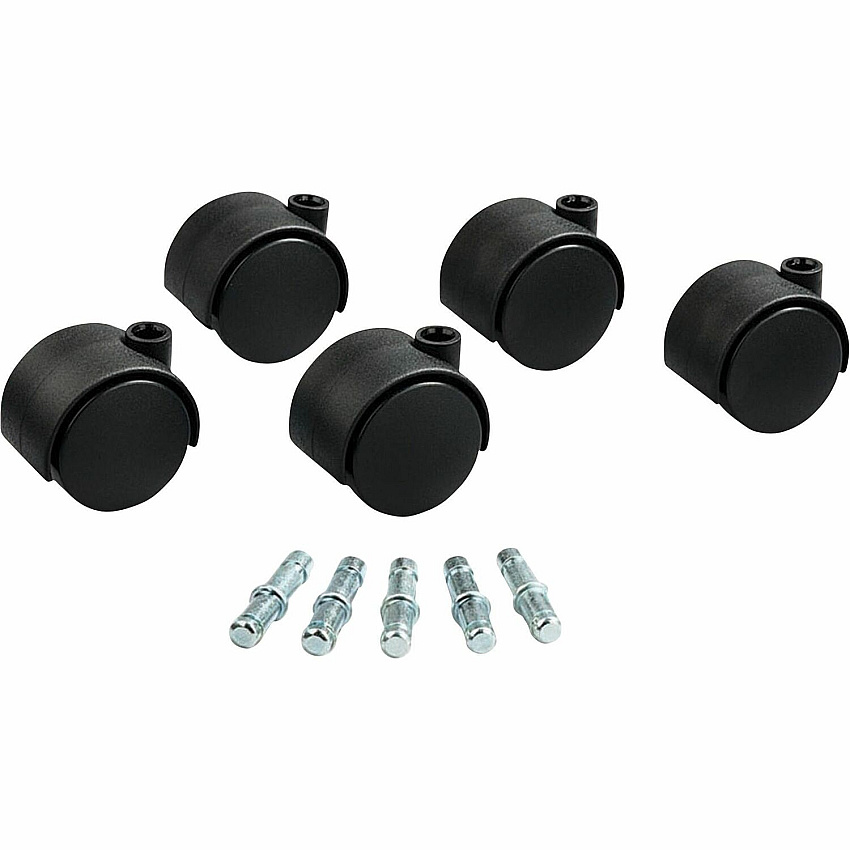 Master Caster Deluxe Duet Hooded Carpet Casters (MAS23622)