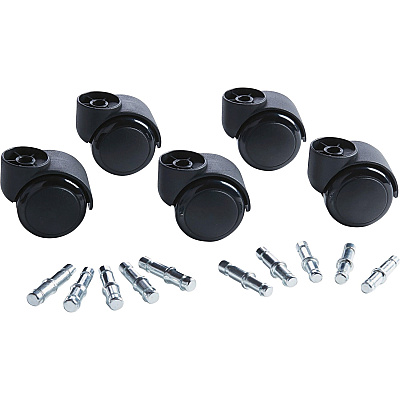 Master Caster Deluxe Futura Hooded Chair Mat Casters (MAS23620)