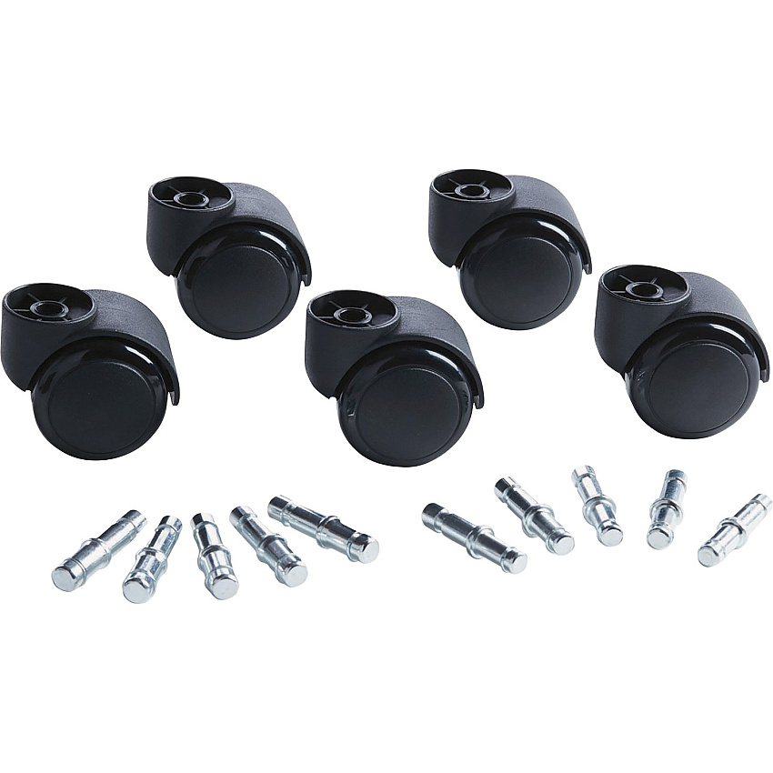 Master Caster Deluxe Futura Hooded Chair Mat Casters (MAS23620)
