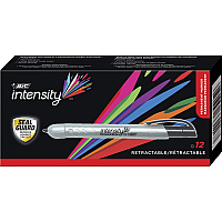 BIC Mark-it Retractable Permanent Markers (BICPMR11BK)