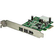 StarTech 3 Port 2b 1a Pci Express Firewire Card (PEX1394B3)