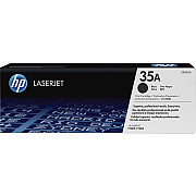 HP 35A Original Laser Toner Cartridge - Single Pack - Black - 1 Each (HEWCB435A)