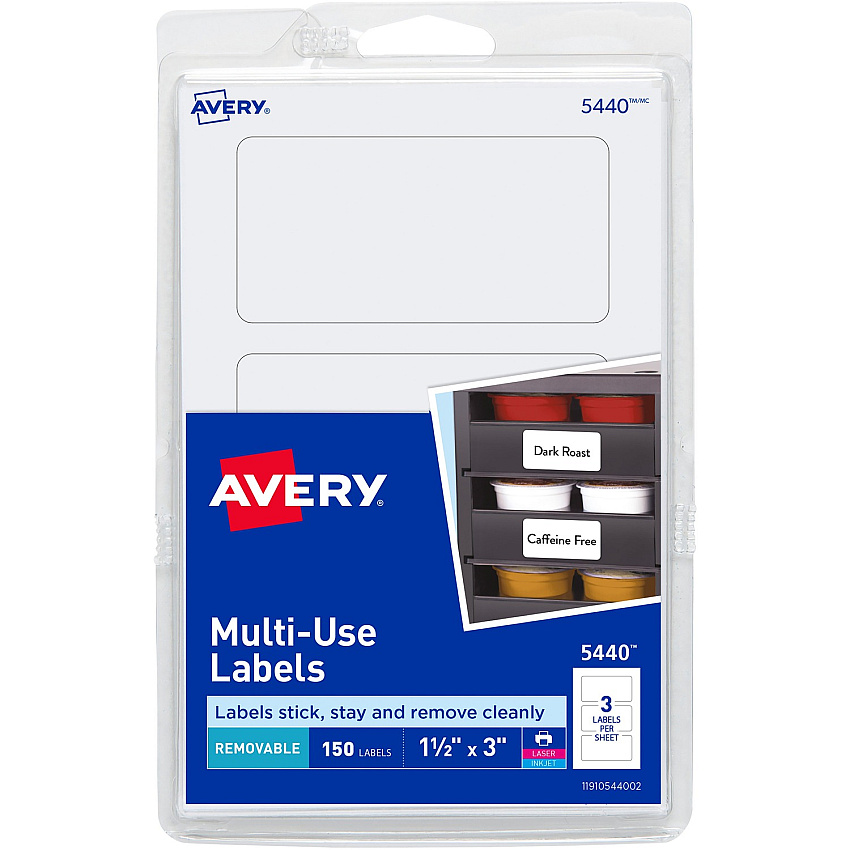 Avery Removable Labels (AVE05440)