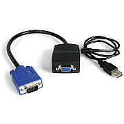StarTech 2 Port Vga Video Splitter - Usb Powered (ST122LE)