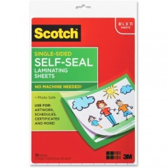 Scotch Self-Seal Laminating Pouches (LS854SS10)