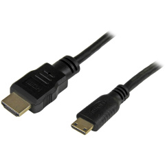StarTech 6ft Mini Hdmi To Hdmi Cable Adapter 4k (HDMIACMM6)