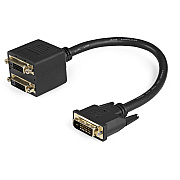 StarTech 1ft Dvi To 2x Dvi Video Splitter Cable (DVISPL1DD)