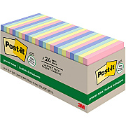 Post-it Greener Notes Cabinet Pack - Sweet Sprinkles Color Collection (MMM654R24CPAP)