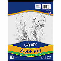 UCreate Medium Weight Sketch Pads (PAC4746)