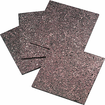 Quartet Frameless Modular Dark Cork Tiles (QRT101Q)