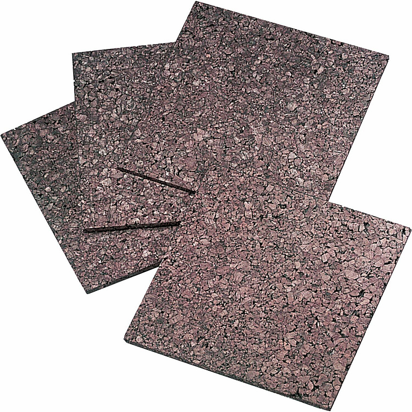 Quartet Frameless Modular Dark Cork Tiles (QRT101Q)