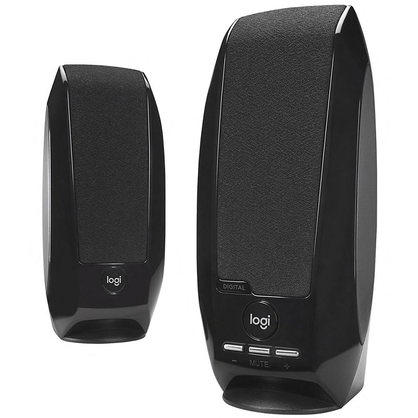 Logitech S-150 2.0 Speaker System - 1.20 W RMS - Black (LOG980000028)
