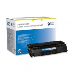 Elite Image Remanufactured Laser Toner Cartridge - Alternative for HP 53A (Q7553A) - Black - 1 Each (75335)