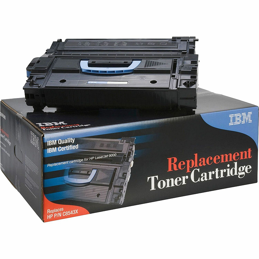 IBM Remanufactured Laser Toner Cartridge - Alternative for HP 43X (C8543X) - Black - 1 Each (IBMTG85P6485)