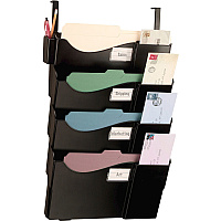 Officemate Grande Central Filing System, 4 Pockets w/Hanger Set (OIC21728)