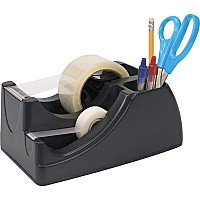 Officemate Heavy-Duty 2-in-1 Tape Dispenser, Recycled (OIC96690)