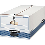 Bankers Box Stor/File String & Button Legal Storage Box (FEL0070503)