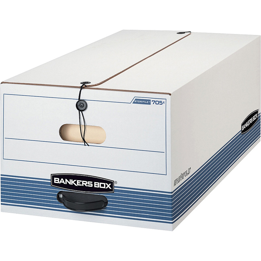 Bankers Box Stor/File String & Button Legal Storage Box (FEL0070503)