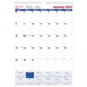 Brownline Ruled Block Monthly Wall Calendar (C171102)