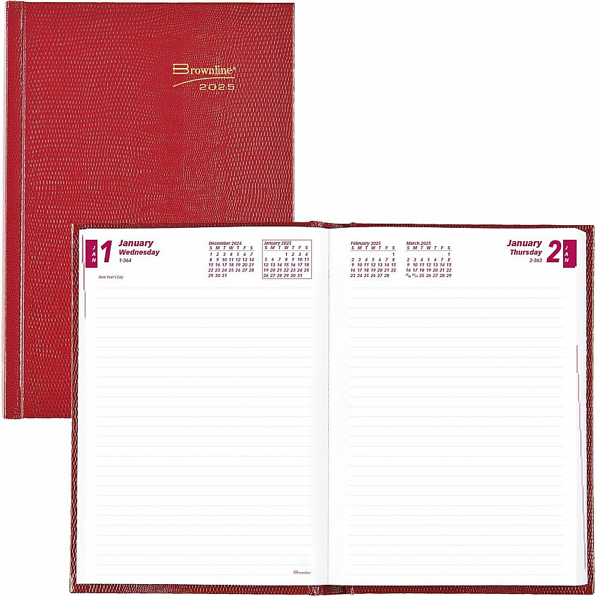 Brownline Daily Planner (CB389RED)