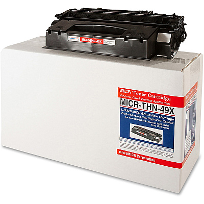 microMICR MICR Toner Cartridge - Alternative for HP 49X (MCMMICRTHN49X)