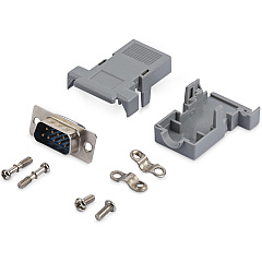 StarTech Db9 Male Solder D-sub W/ Backshell (C9PSM)
