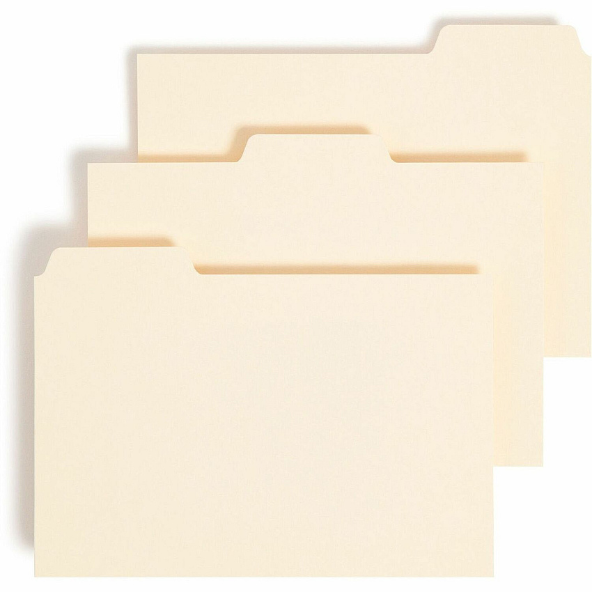 Smead Card Guides with Blank Tab (SMD56030)