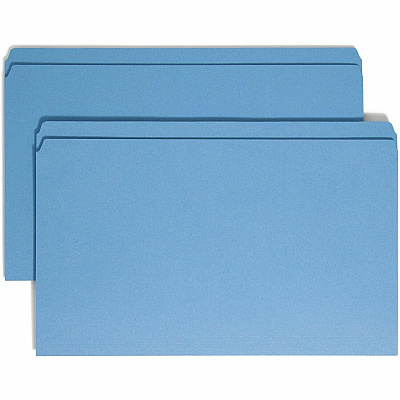 Smead Colored Straight Tab Cut Legal Recycled Top Tab File Folder (SMD17010)