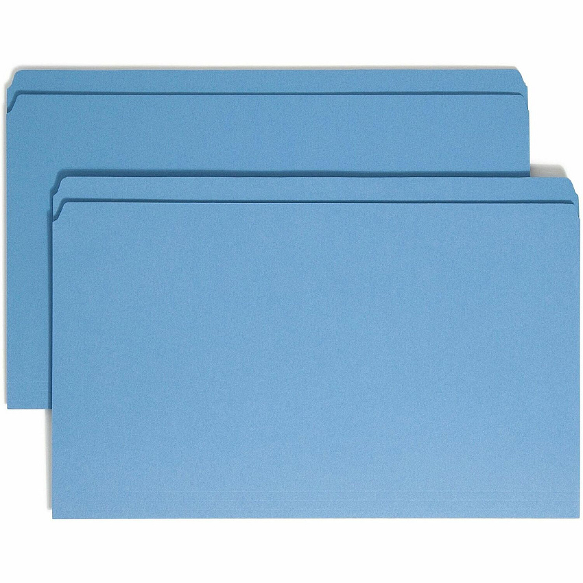 Smead Colored Straight Tab Cut Legal Recycled Top Tab File Folder (SMD17010)