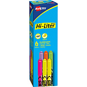 Avery Pen-Style Fluorescent Highlighters (AVE23565)