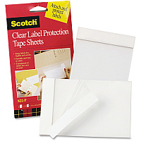 Scotch Label Protection Tape Sheets (MMM822P)