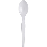 Dixie Heavyweight Disposable Teaspoons by GP Pro (DXETH217)