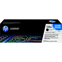 HP 125A (CB540A) Original Standard Yield Laser Toner Cartridge - Single Pack - Black - 1 Each