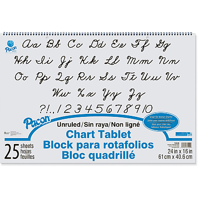 Pacon Unruled Chart Tablet (PAC74520)