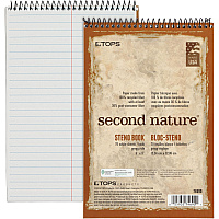 TOPS Second Nature Spiral Steno Notebook (TOP74690)