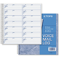 TOPS Voice Message Log Book (TOP44165)