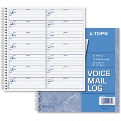 TOPS Voice Message Log Book (44165)