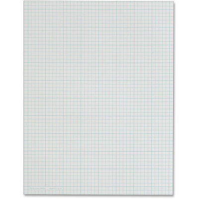 TOPS Quad Ruling Cross Section Pad - Letter (TOP35051)