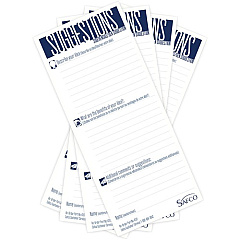 Safco Suggestion Box Card Refills (SAF4231)