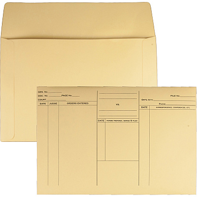 Quality Park Attorney's File Style Fold Flap Envelope (QUA89701)