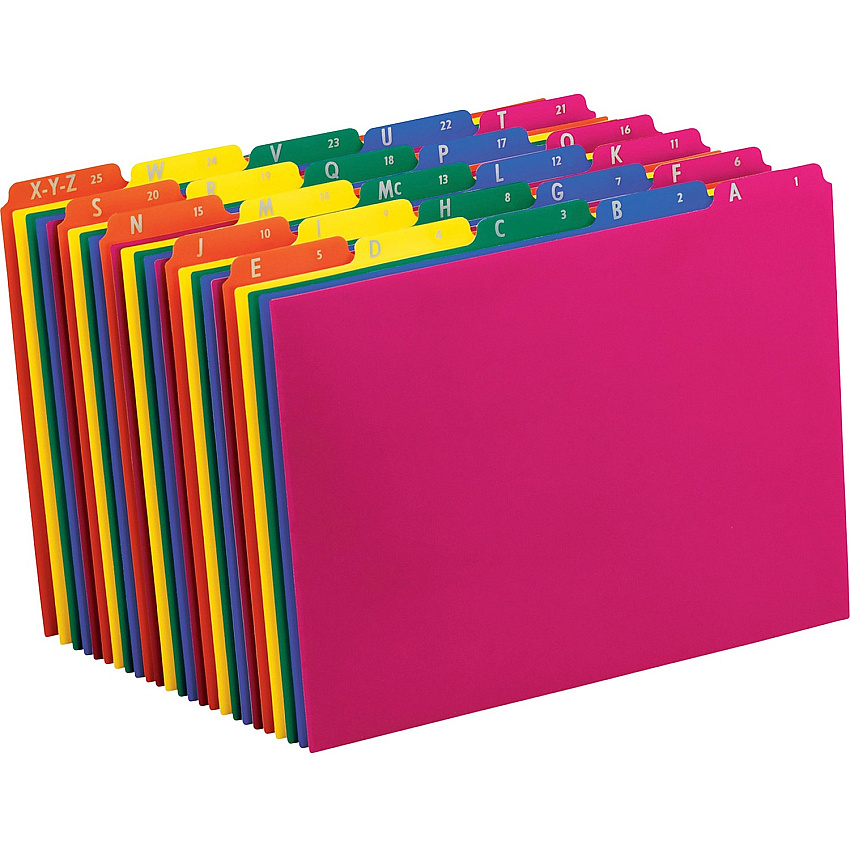 Pendaflex Top Tab Assorted A-Z File Guides (PFX40142)