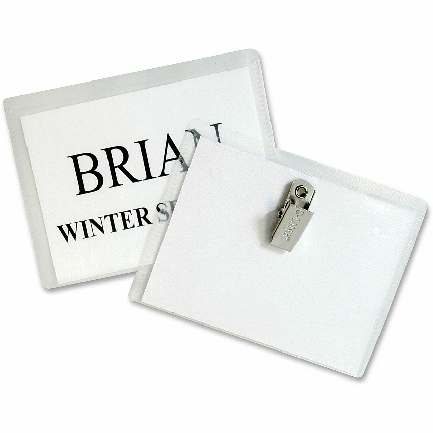 C-Line Clip Style Name Badge Holder Kit (CLI95596)
