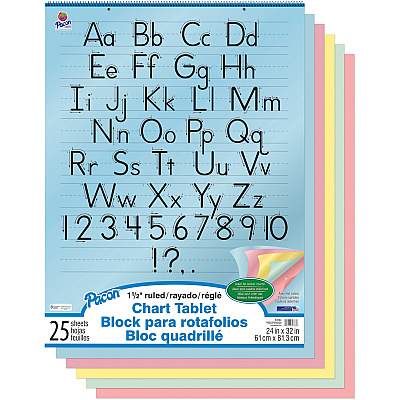 Pacon Colored Paper Chart Tablet (PAC74733)