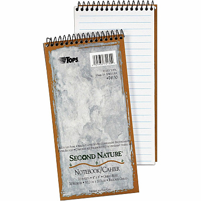 TOPS Second Nature 100% Recycled Steno Book (TOP74130)